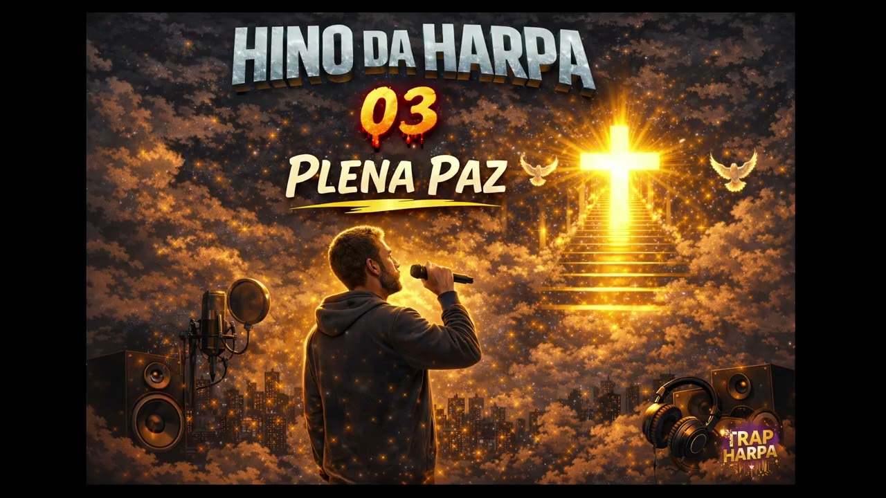 🔥 PLENAS PAZ – Harpa Cristã em Trap (Hino 03)🎧Esse hino nunca soou assim | Harpa Cristã Trap