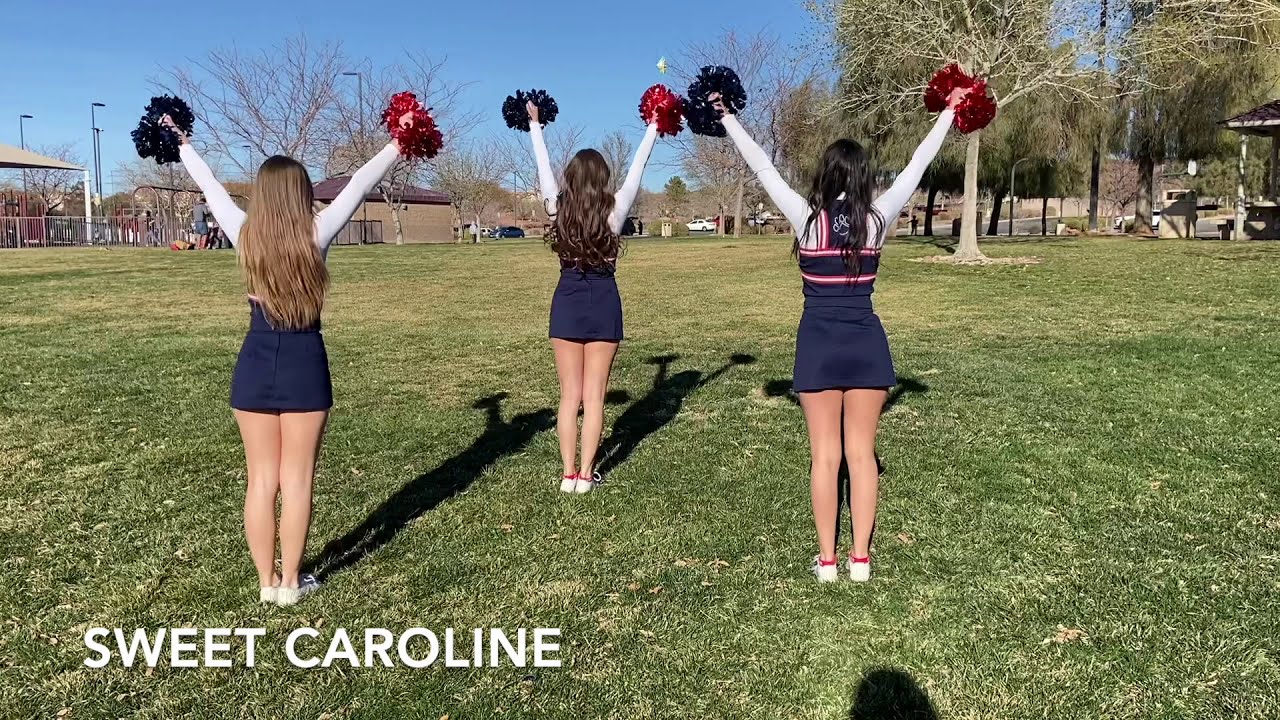 Coronado High School Cheer Football Band Sidelines and Basketball Rebound/ Free Throw Cheers
