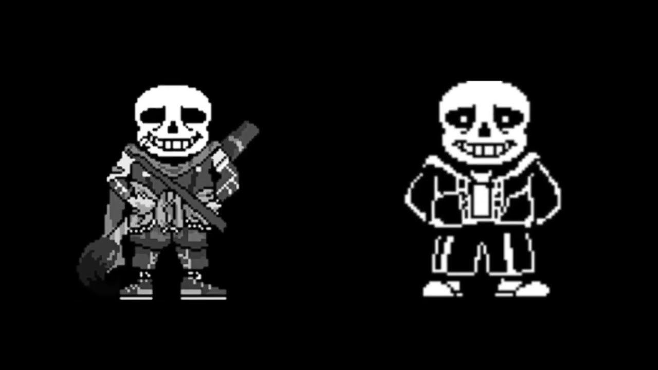 Ink sans fight phase4 theme & Nルートサンズ戦第二形態BGM Never Gonna Give You Up Mashup 15分耐久版