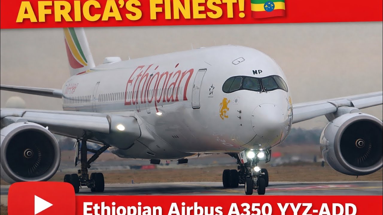 AFRICAS FINEST 🇪🇹 the Airbus A350 in Ethiopian 🇪🇹 colours! 