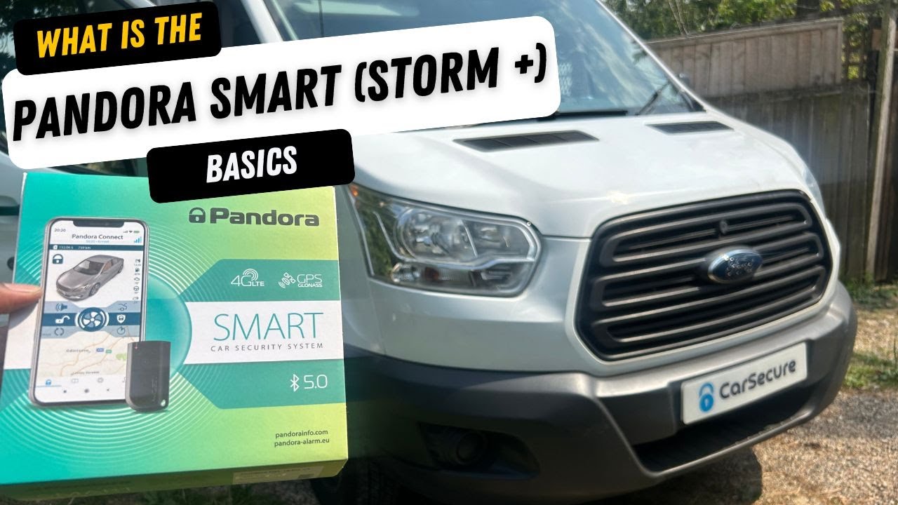 Pandora Smart (Storm Plus) | Thatcham CAT 2 Immobiliser | 24/7 Tracking | Optional Anti-Hijack