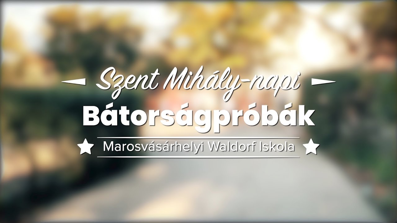 Szent Mihály Napi Bátorságpróbák 2022