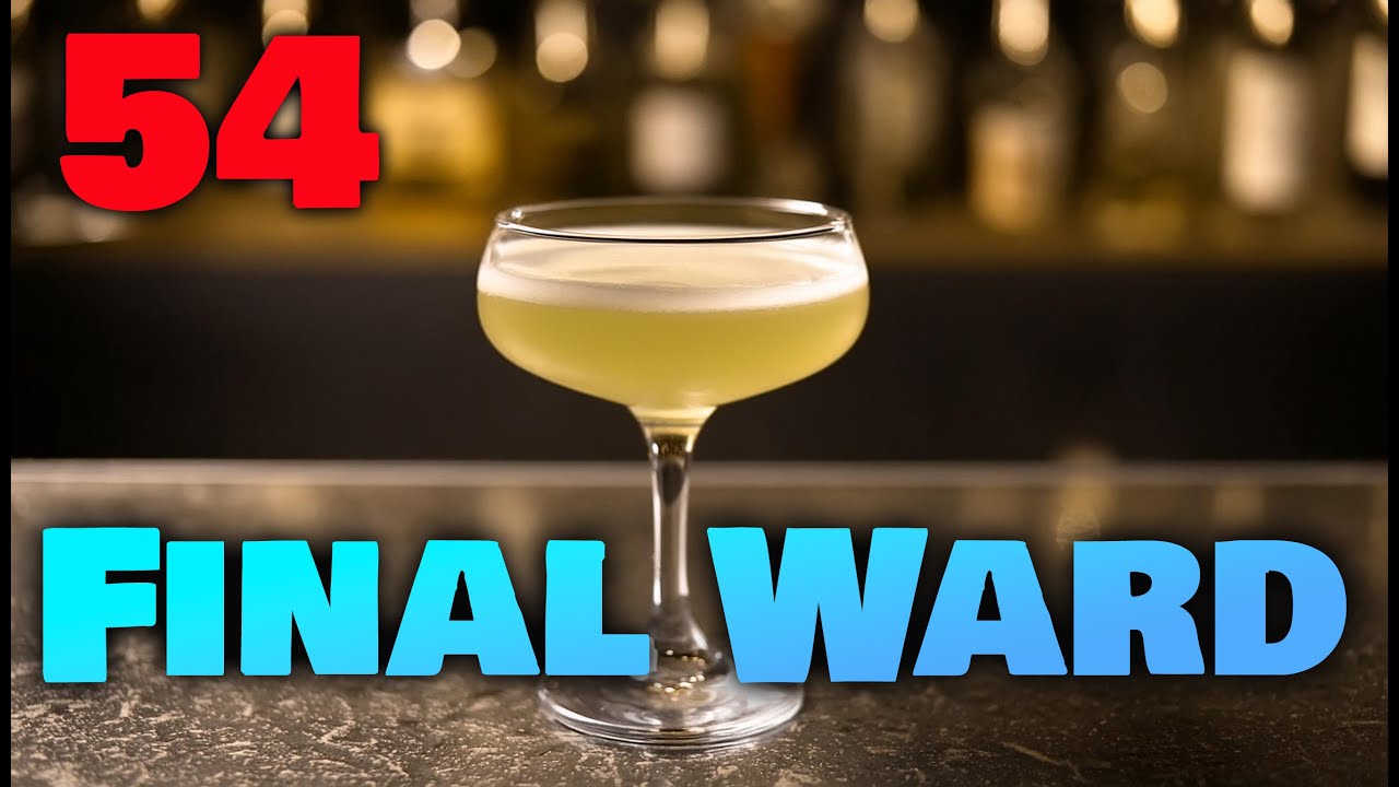 054 DFG -  Final Ward - Der kräftige Last Word Riff mit Rye Whisky & grünem Chartreuse!