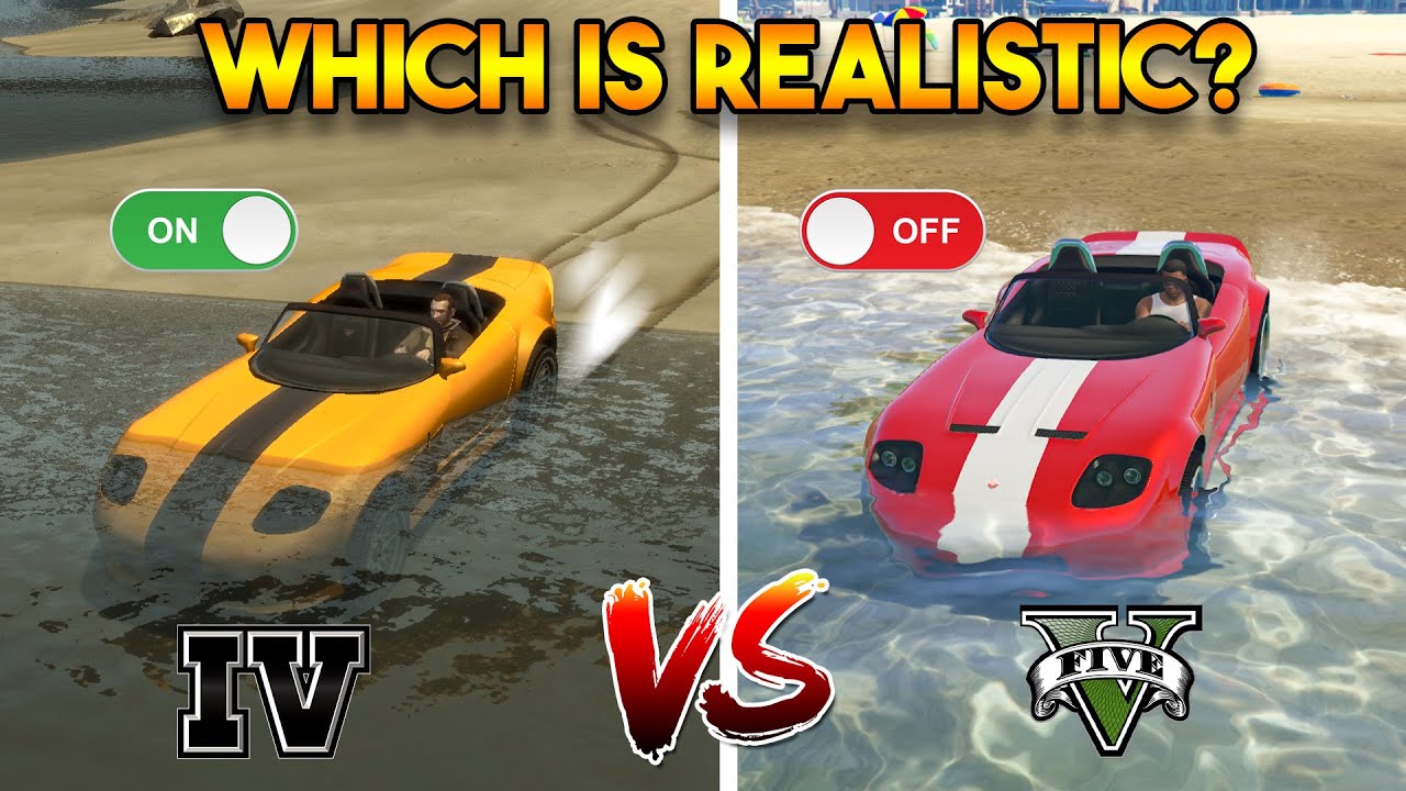 GTA 4 VS GTA 5 (WHICH IS MORE REALISTIC?)