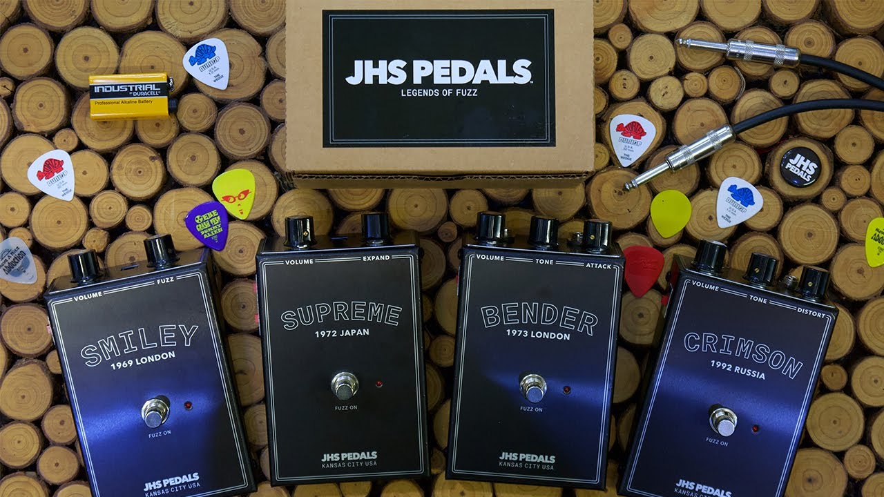 JHS Legends Of Fuzz Series | Smiley | Supreme | Bender | Crimson |