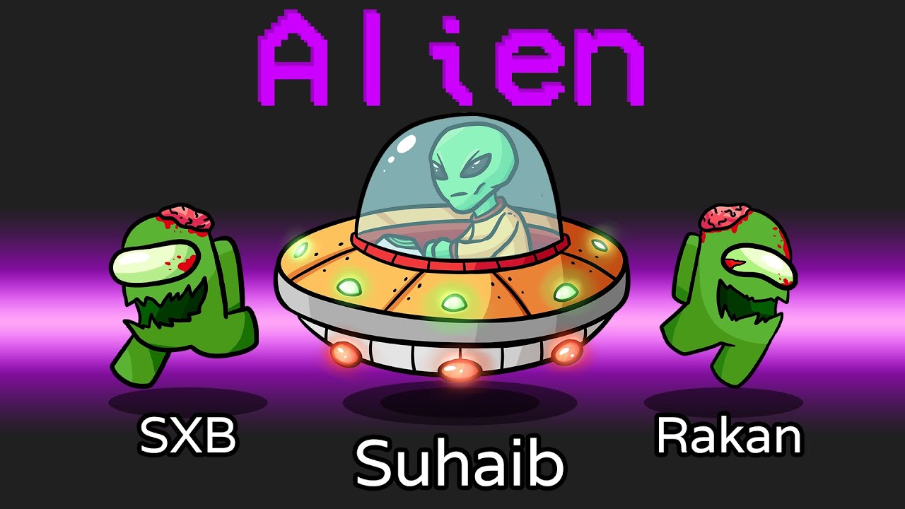 امونق اس اقدر اتحكم في مركبة الفضائيين!🔥 (جيش الزومبي!)🧟 - Among Us Aline