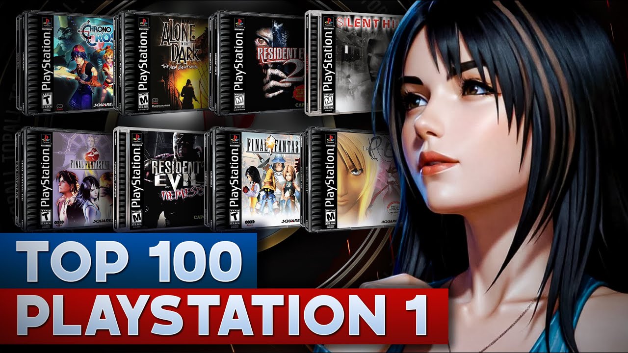 Top 100 Legendary PS1 Games (PlayStation 1 / PSX / PSone)