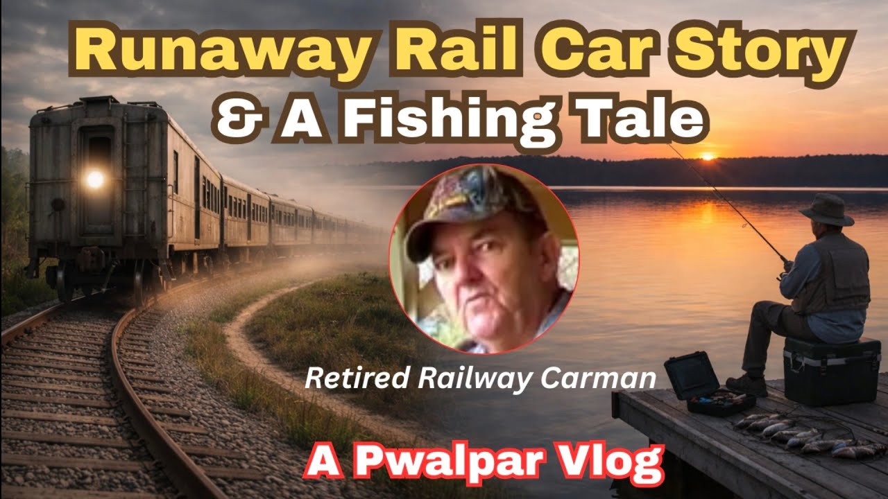 Runaway Rail Car Story and A Fishing Tale A Pwalpar Vlog