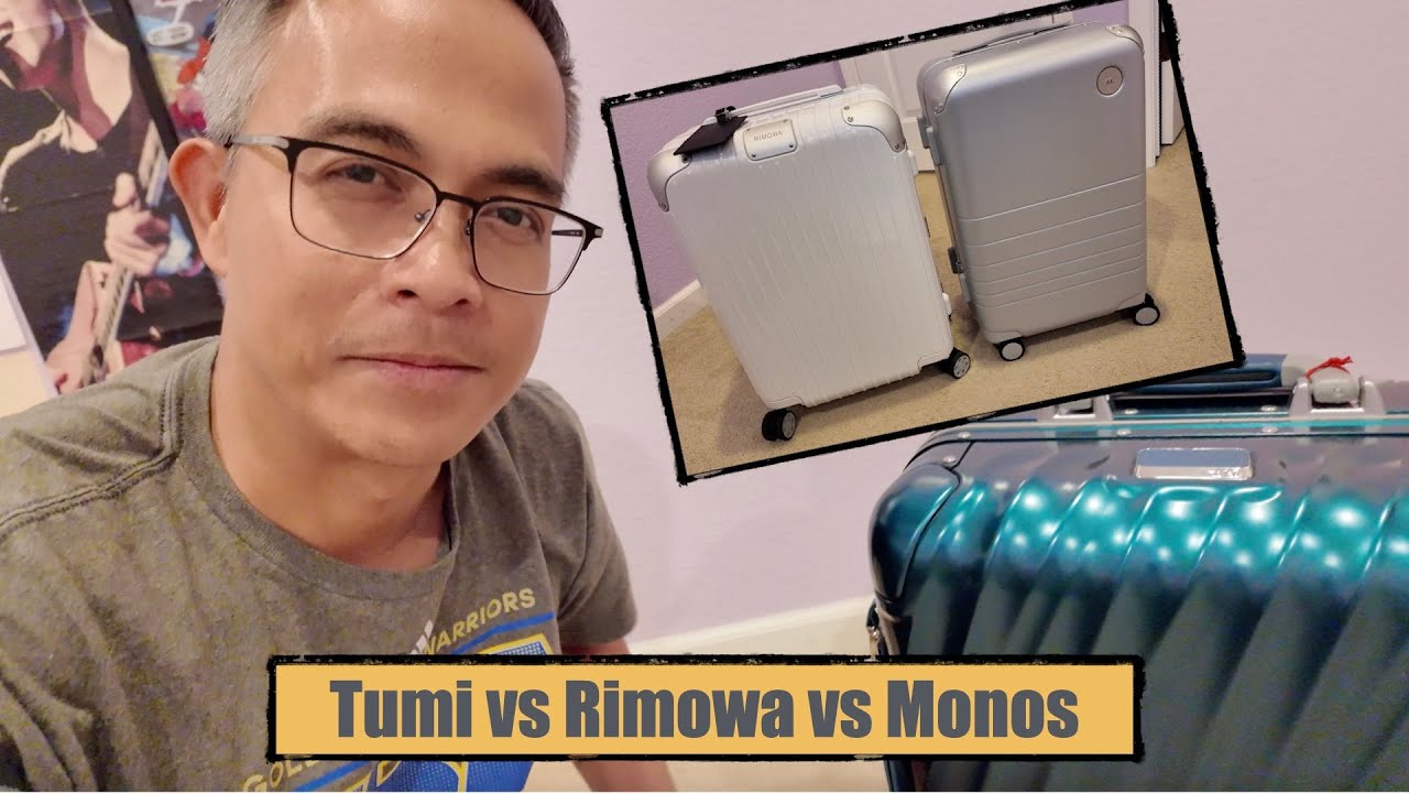 Tumi против Rimowa против Monos