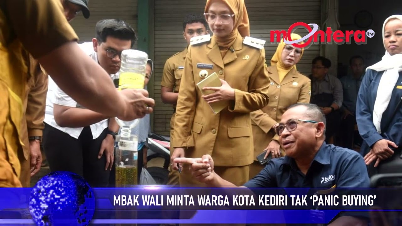 MBAK WALI MINTA WARGA KOTA KEDIRI TAK ‘PANIC BUYING’