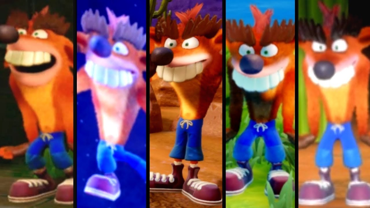 Crash Bandicoot - All Fake Crash Locations (N. Sane Trilogy)