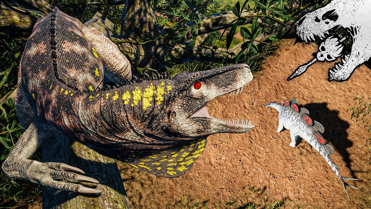TÖDLICHE ANGRIFFE aus großer Höhe 🩸☠️ Überleben als HERRERASAURUS!  - The Isle Evrima