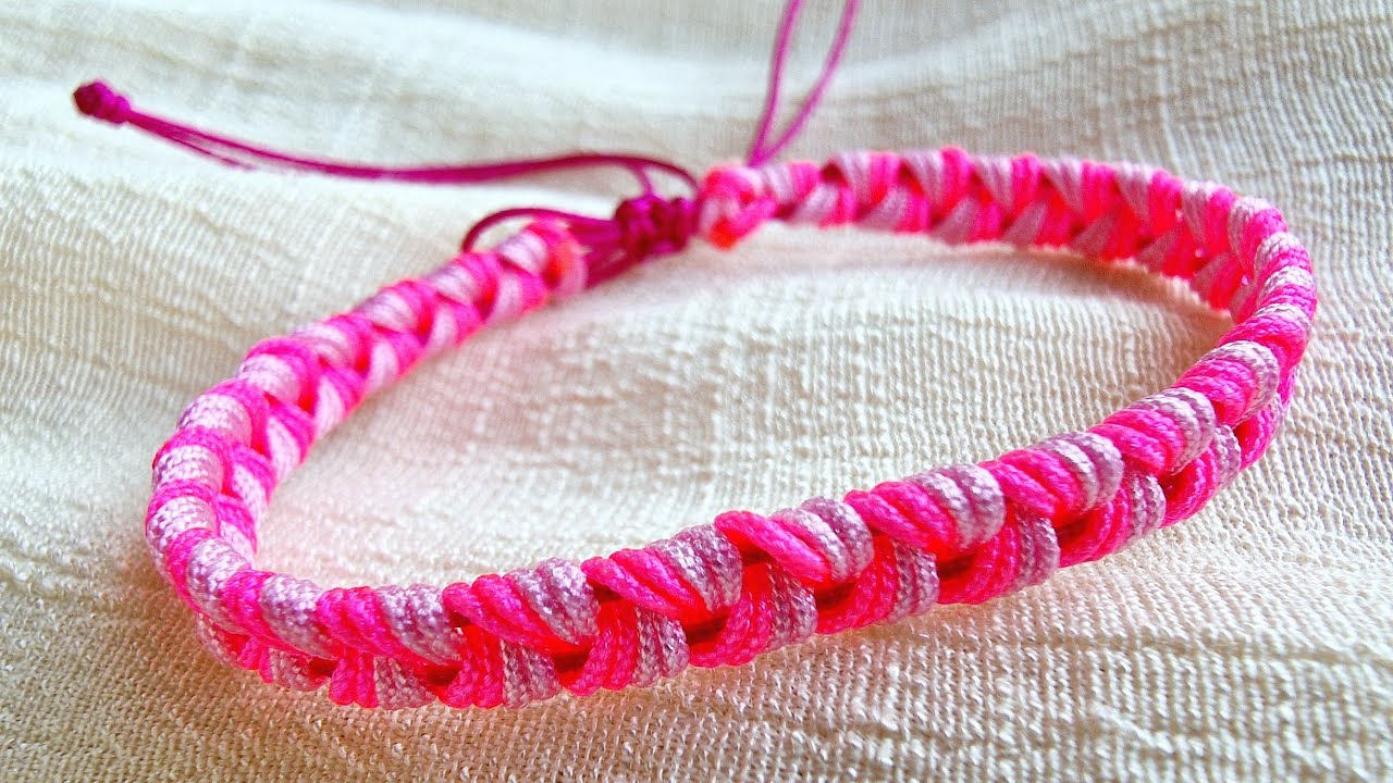 super easy macrame bracelet DIY surprise your friends with this handmade jewelry