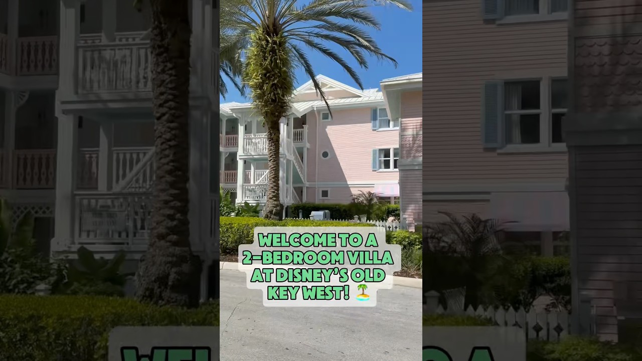 INSIDE a 2-Bedroom Villa at Disney&rsquo;s Old Key West! 🏝✨