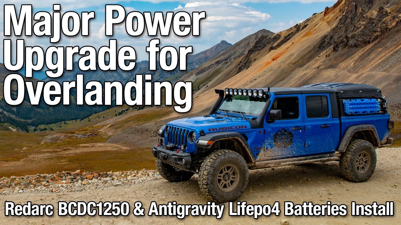 Major Power Upgrade - Redarc BCDC1250 & Antigravity Lifepo4 Dual Battery Install