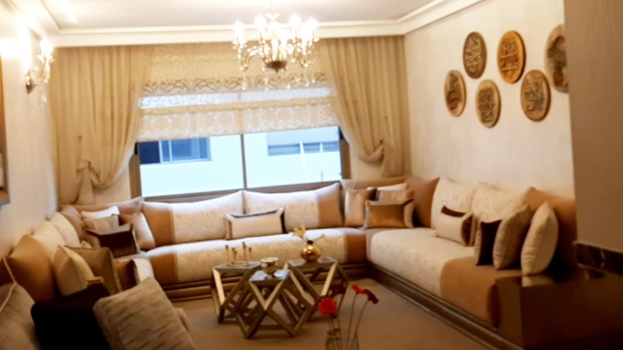 جولة خفيفة في شقة جاهزة 80 متر 🏠 أفكار الديكور والأثاث لأناقة فاخرة 👌