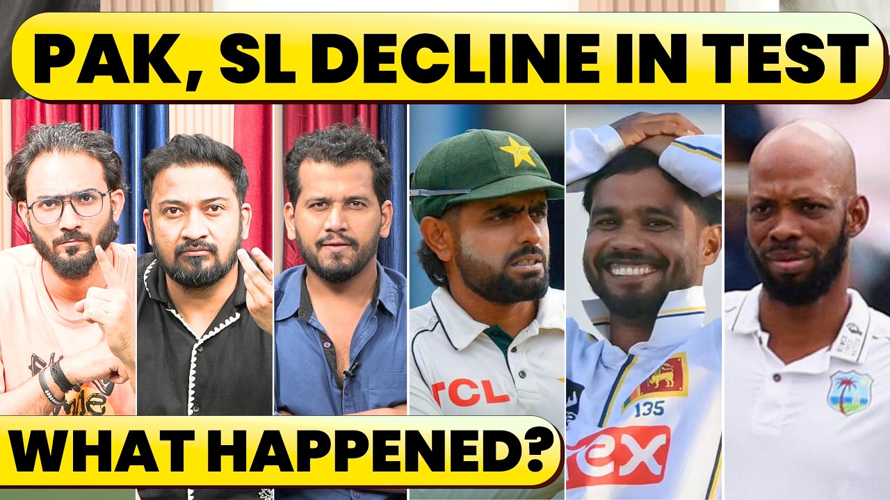 🔴THE REASON FOR PAKISTAN, SRI LANKA AND WEST INDIES CRICKET DECLINE IN TESTS