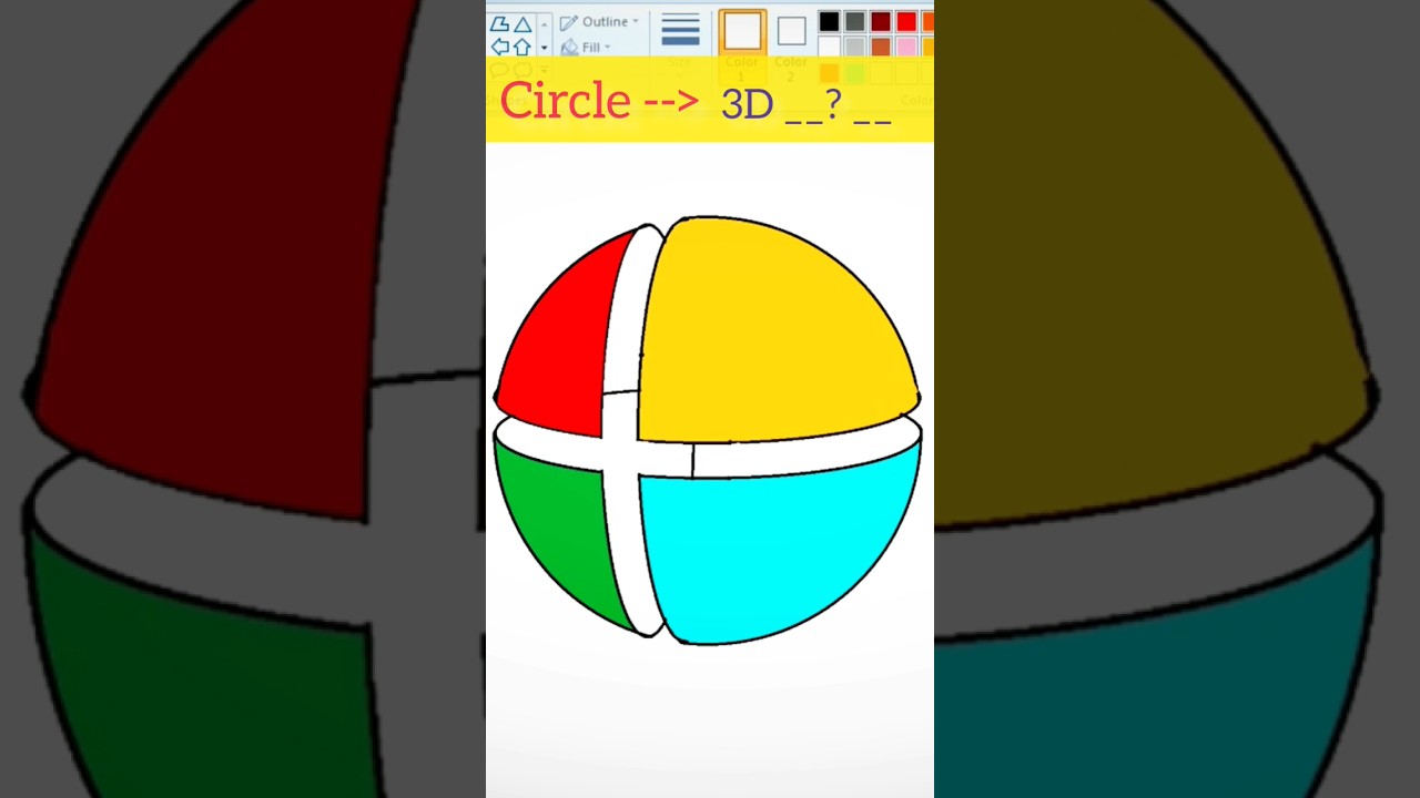 ms paint drawing easy steps by step