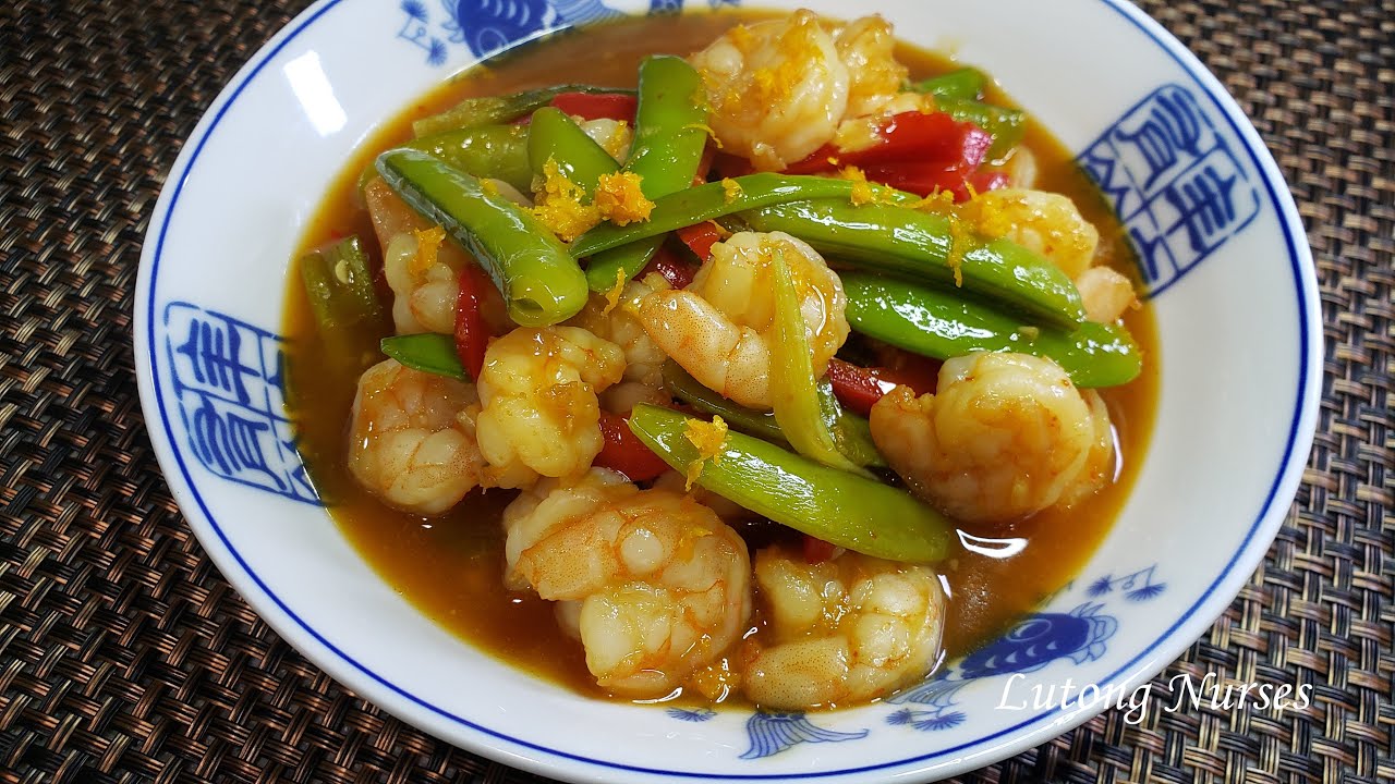 Shrimp in Orange Sauce