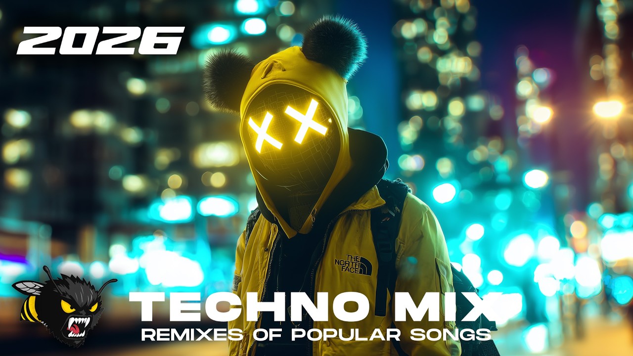 TECHNO MIX 2026 🐝 REMIXES OF POPULAR SONGS 🐝 ONLY TECHNO BANGERS