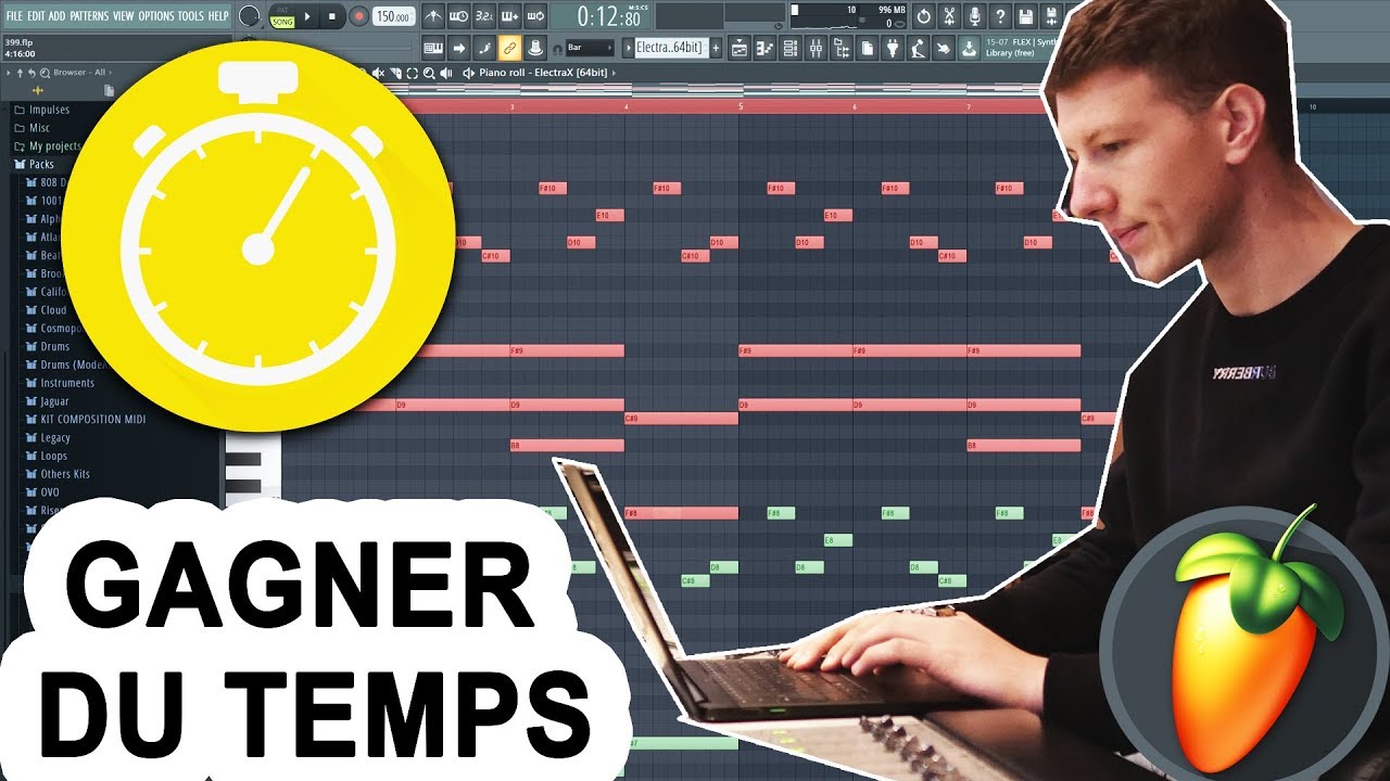 BEATMAKING: COMMENT &Ecirc;TRE PLUS RAPIDE  ET GAGNER DU TEMPS EN PRODUISANT