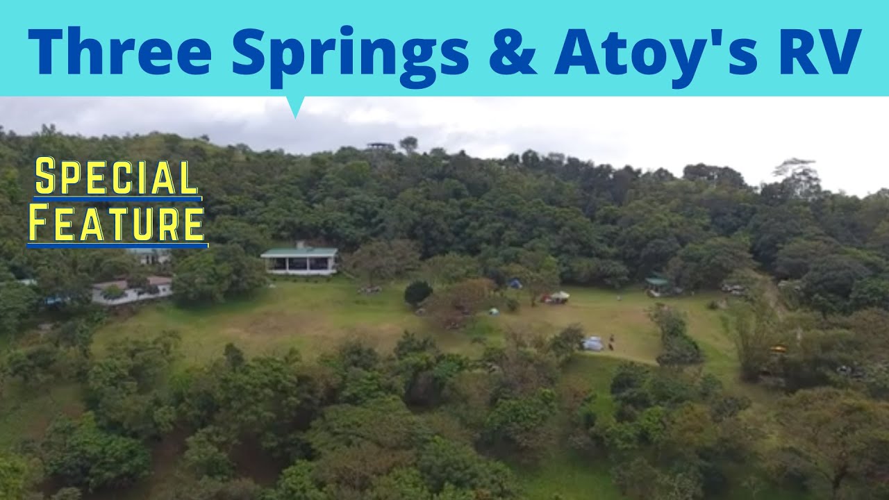 Three Springs Mountain Park in Atoy's RV Van with TeamMendoza
