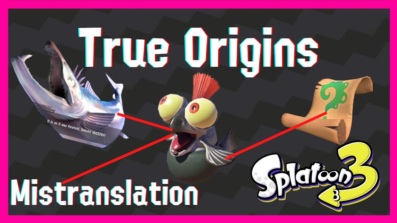 Smallfry's from WHERE? Splatoon 3 Lore TRANSLATED