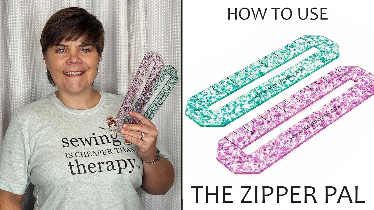 How to Use the Zipper Pal & Create Zipper Overlay's & Zipper Facings