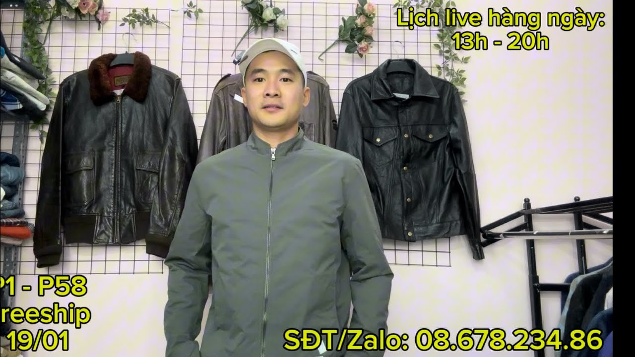 ÁO KHOÁC GIÓ HÀN VIP ADIDAS LE CAF PAT GUESS BAO SHIP TOÀN QUỐC P1-P58 19/01