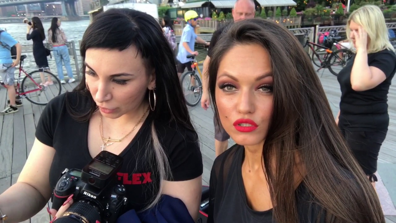 Яна Смит Кузнецова в Нью Йорке. New York Super Hot Photoshooting by Josef Adlt FLEX MAGAZINE