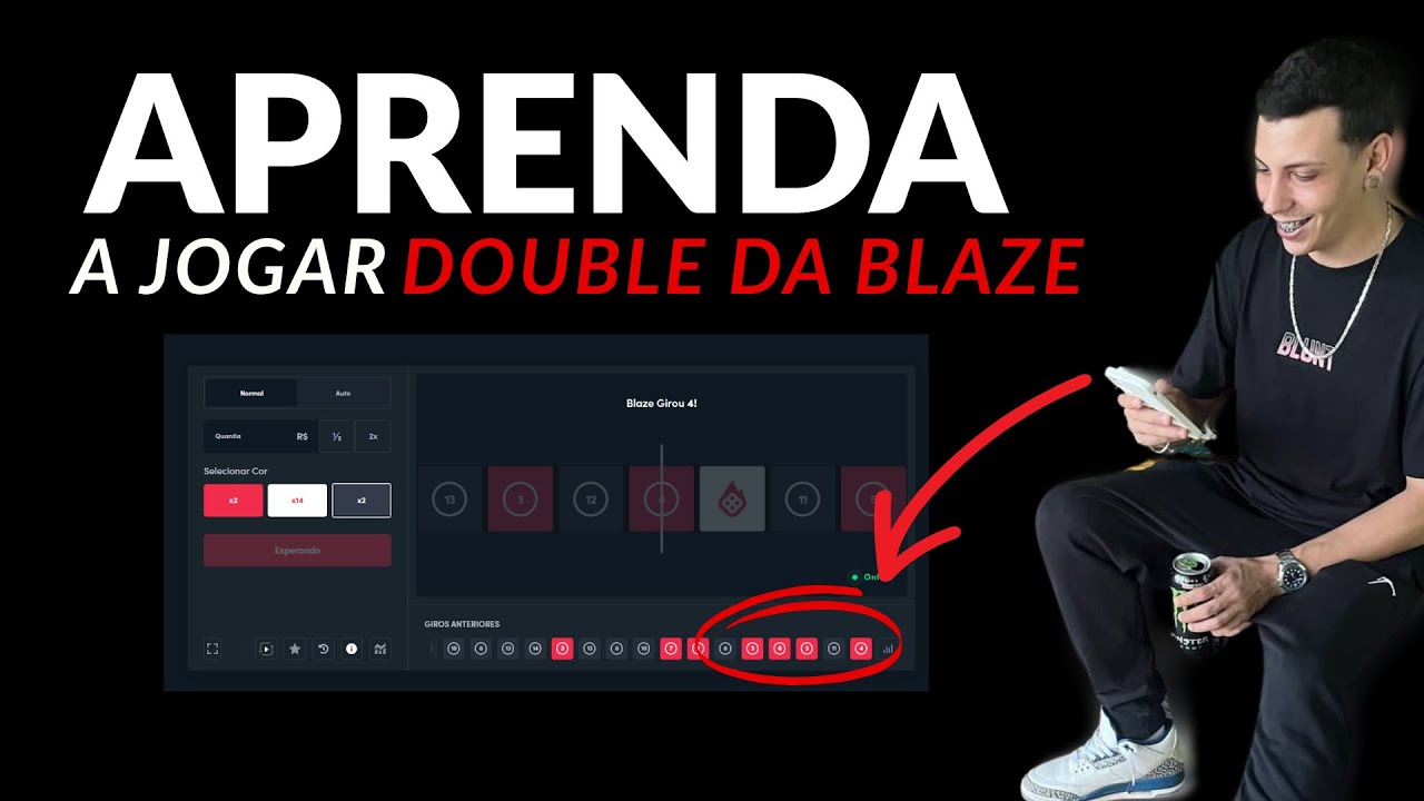 COMO JOGAR O DOUBLE DA BLAZE - ESTRATEGIA DO DOUBLE