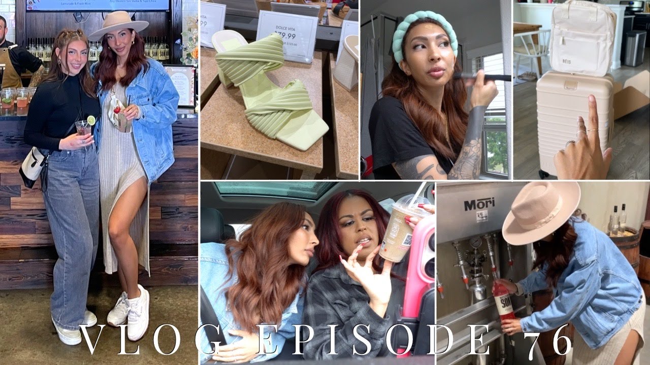 VLOG 76: Current makeup routine & tips, my first influencer event + Beis unboxing!