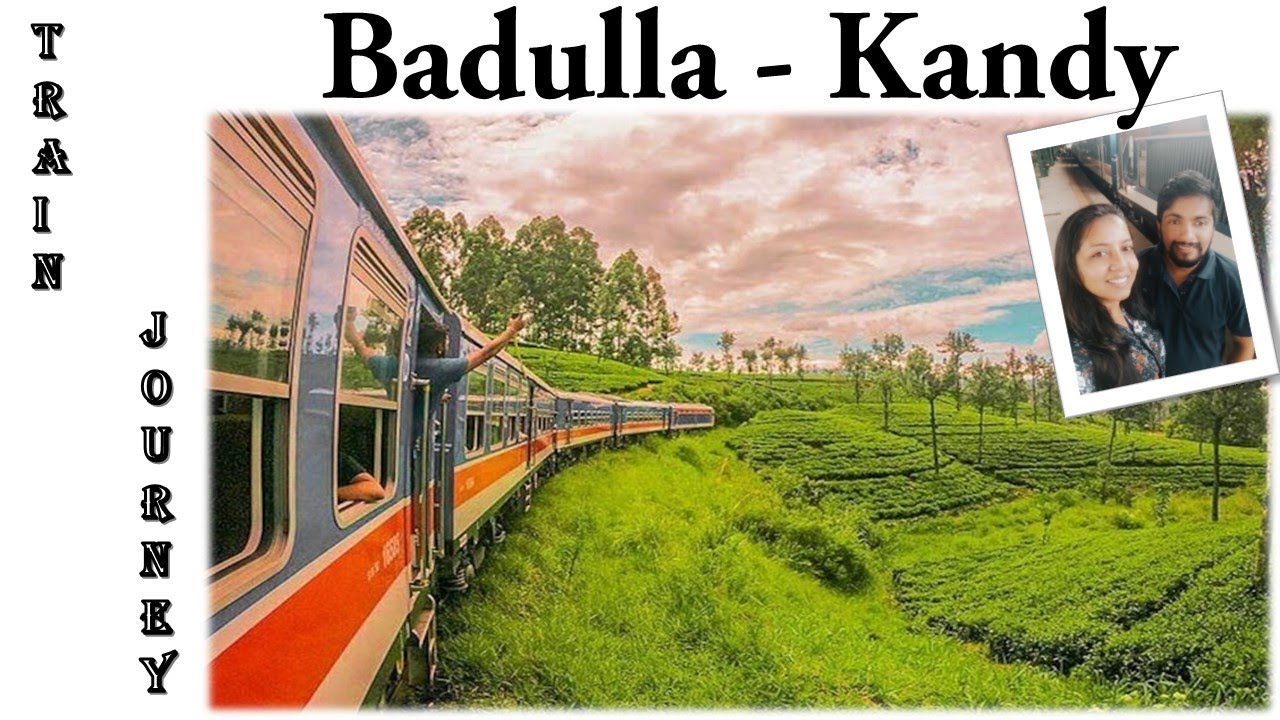 Train journey in Sri Lanka / Badulla to Kandy
