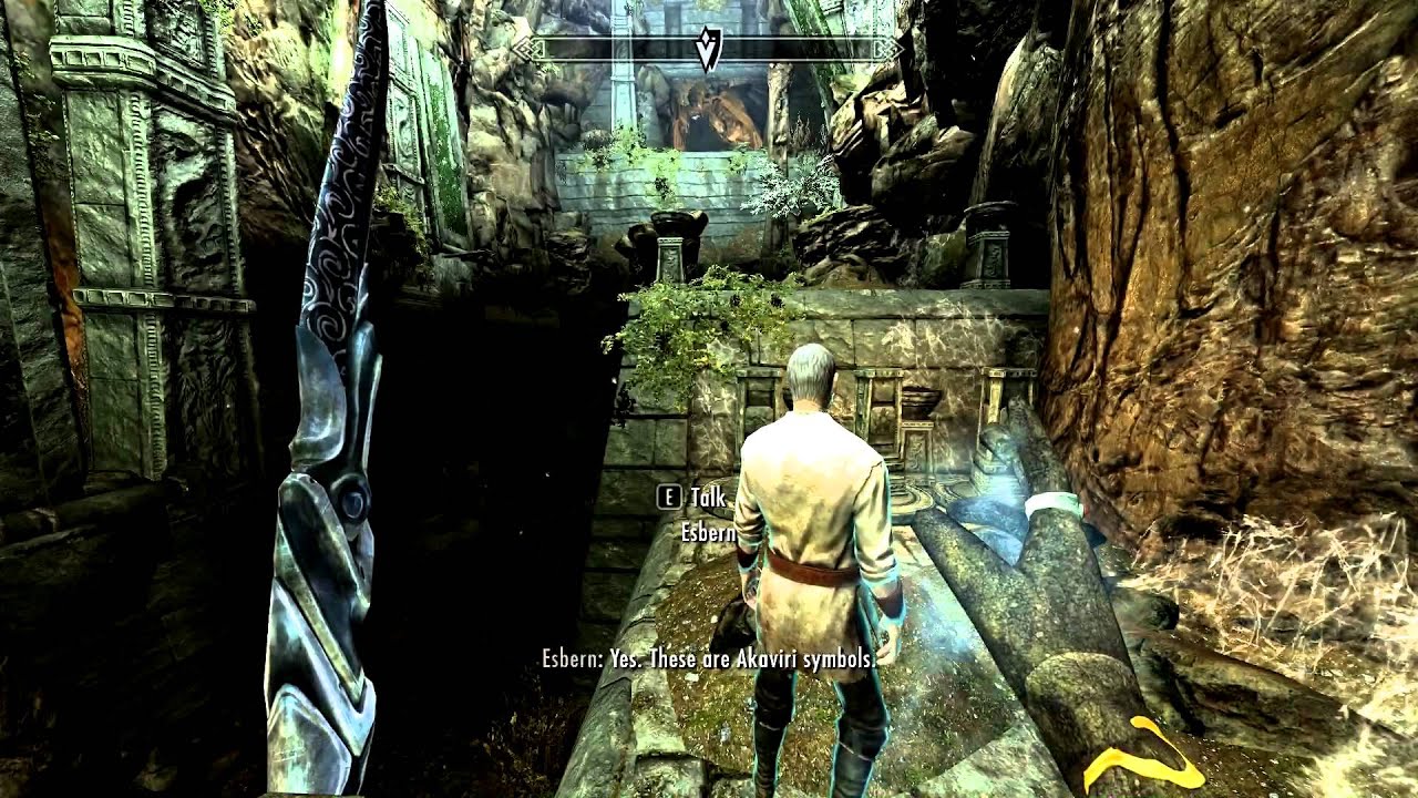 Skyrim walkthrough - Alduin's Wall