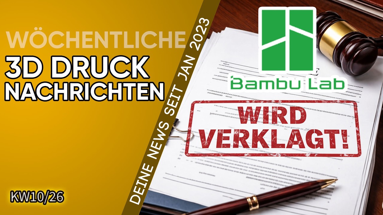 3D Druck News: Neue 3D Drucker, Multicolor Systeme, Extruder & Scanner vorgestellt