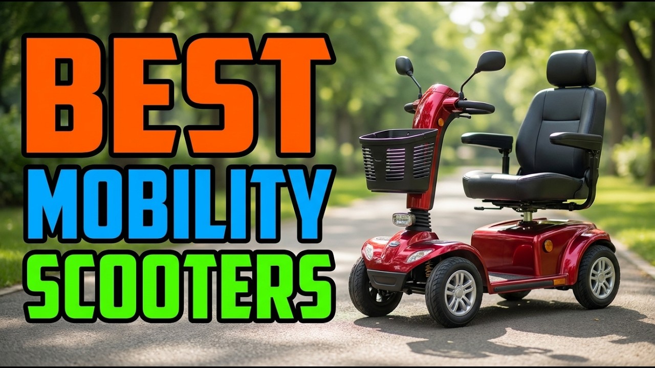 TOP 5 Best Mobility Scooters For Seniors 2026