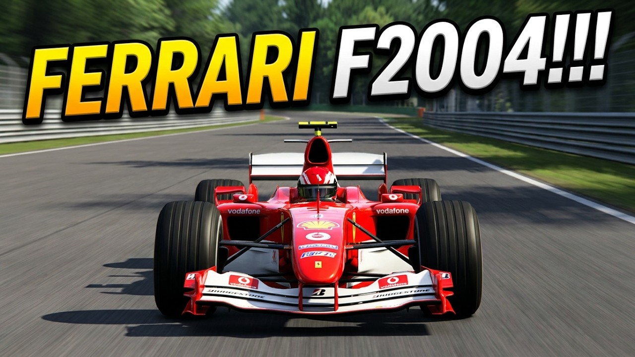 Asetto Corsa Ferrari F2004!!!