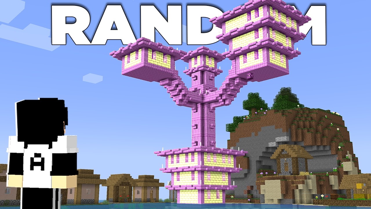 Bisakah Aku NAMATIN Minecraft Hardcore Tapi SEMUA STRUCTURE RANDOM !?