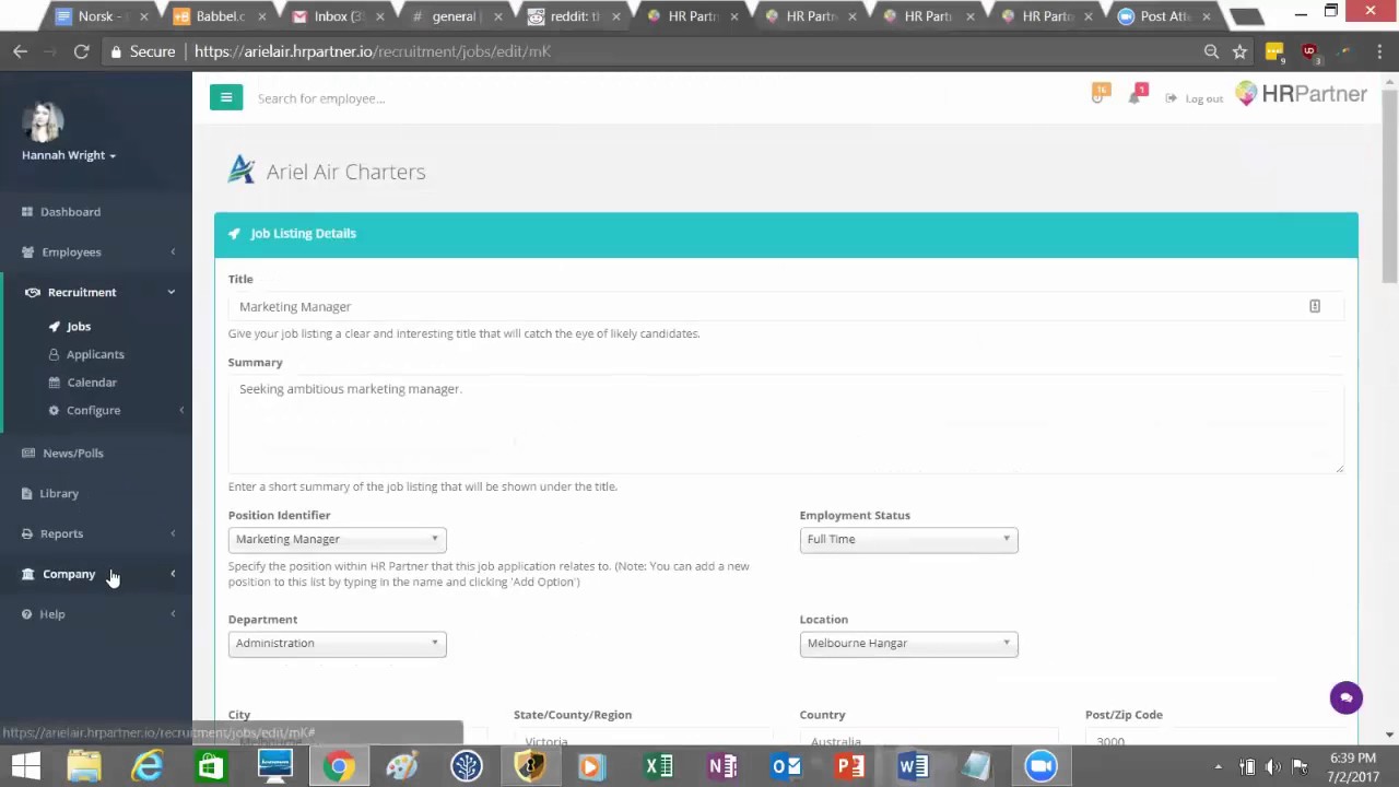 Applicant Tracking & Recruitment HRIS