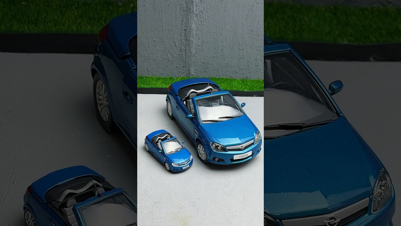 Opel Tigra Cabrio Convertible Model Car & Baby Car #car #cars #diecast