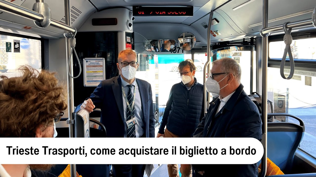 Trieste Trasporti, come acquistare il biglietto a bordo
