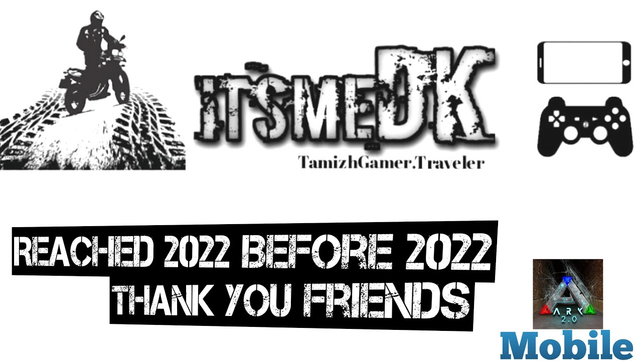 Reached 2022 before 2022 | Thank You Friends | ARK Mobile | Live