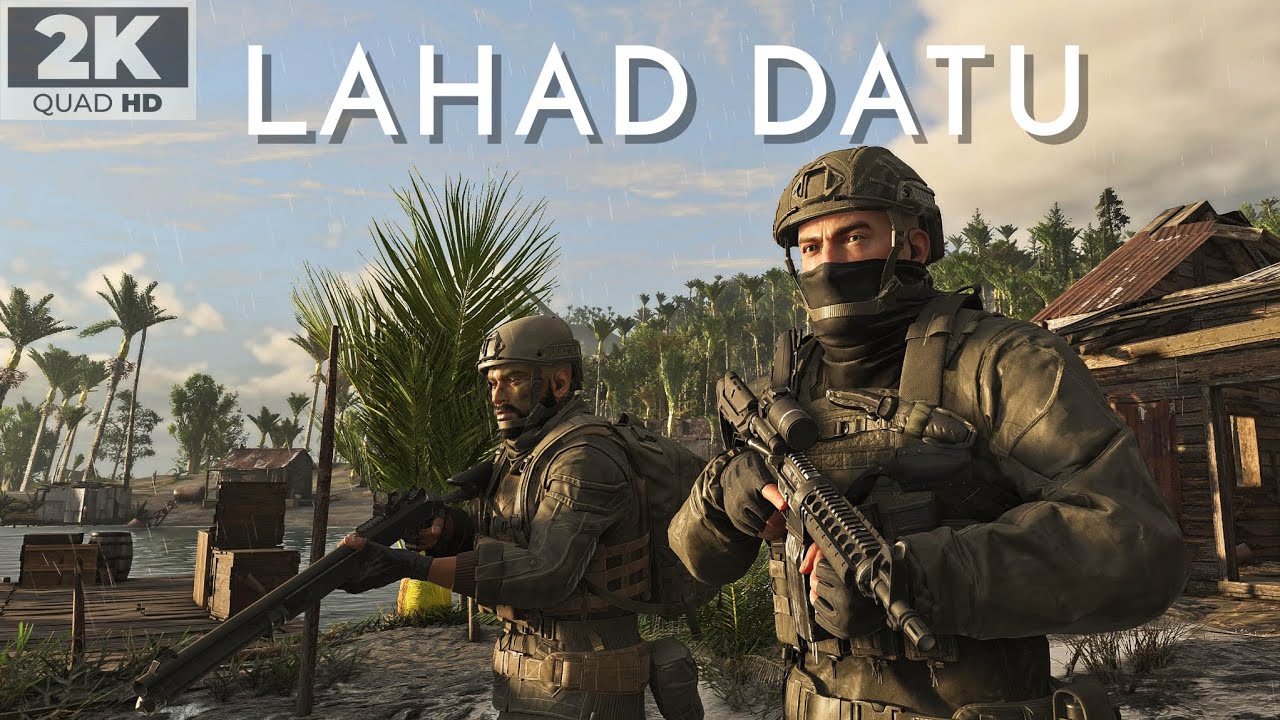 LAHAD DATU | Ghost Recon Breakpoint Tactical Gameplay - No HUD Extreme Difficulty