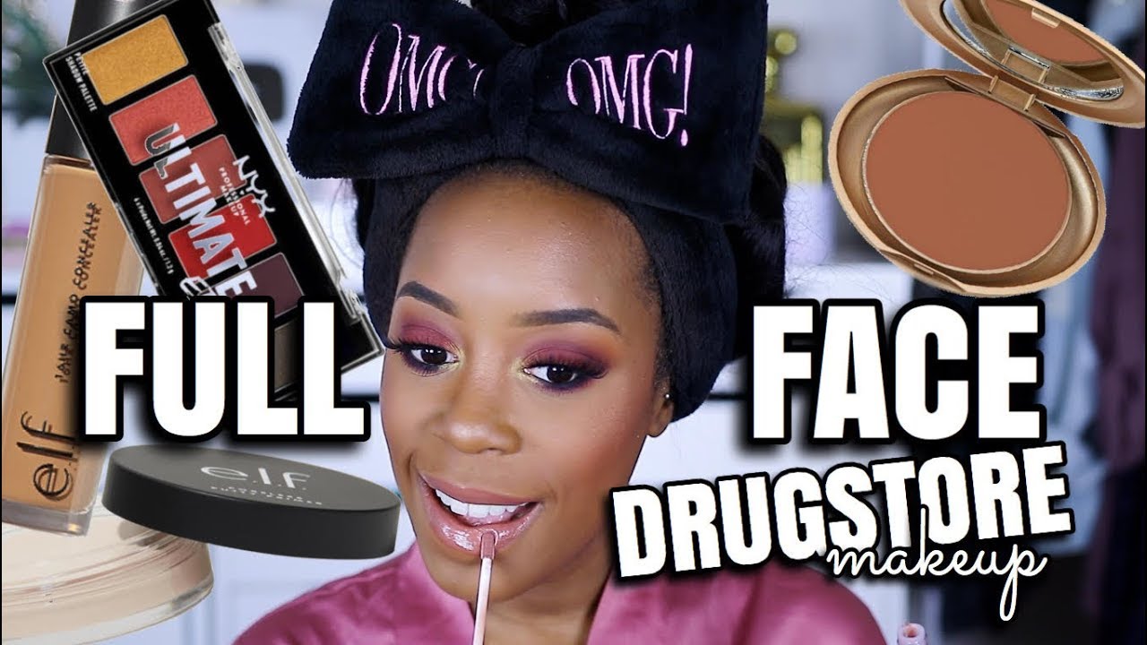 FULL DRUGSTORE MAKEUP LOOK | TRYING NEW DRUGSTORE MAKEUP 2019! | Andrea Renee
