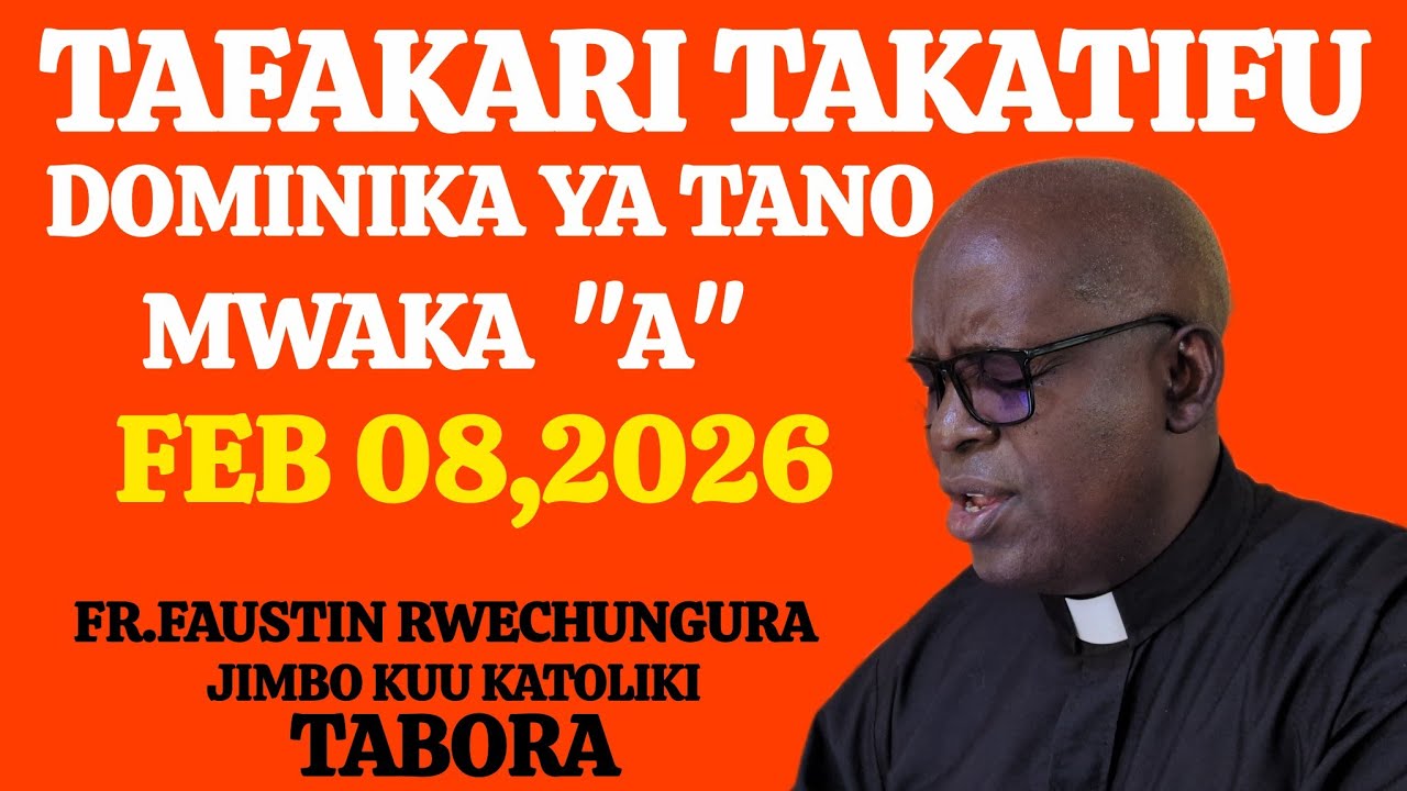 TAFAKARI TAKATIFU DOMINIKA YA 5 MWAKA 