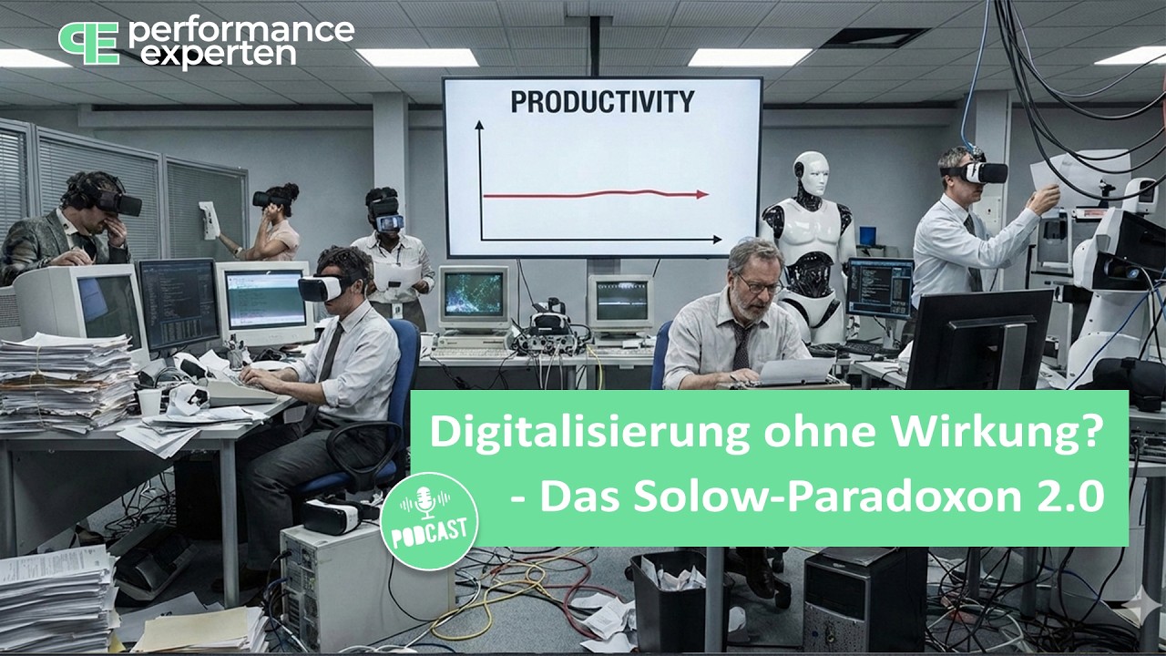 Wenn Unternehmen im Blindflug digitalisieren - Willkommen im Solow-Paradoxon 2.0