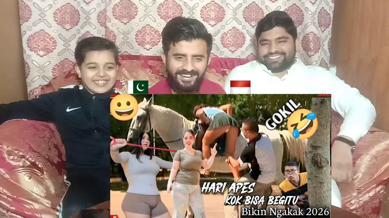 HIBURAN VIDEO LUCU PALING JAIL BIKIN NGAKAK 😀😀 | Pakistani Reaksi  | D-R-RUE
