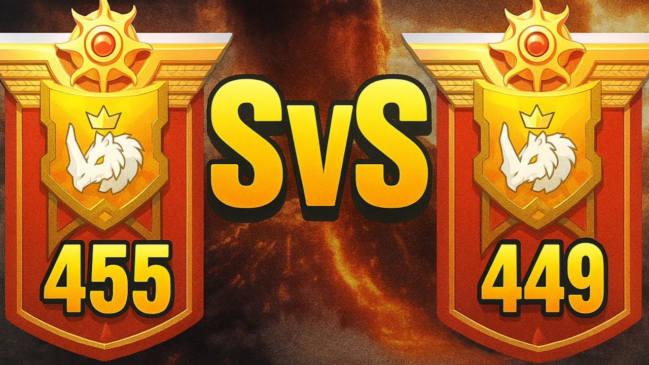 SVS 455 vs 449 Epic War | Whiteout Survival