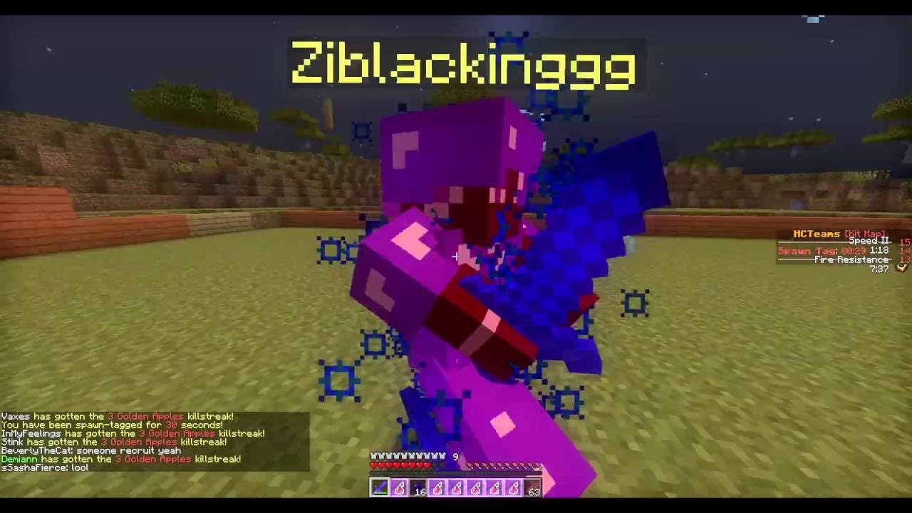 [Minecraft] HCTeams.com | JokeRKilleur VS ZiBlacking (6 Pots)