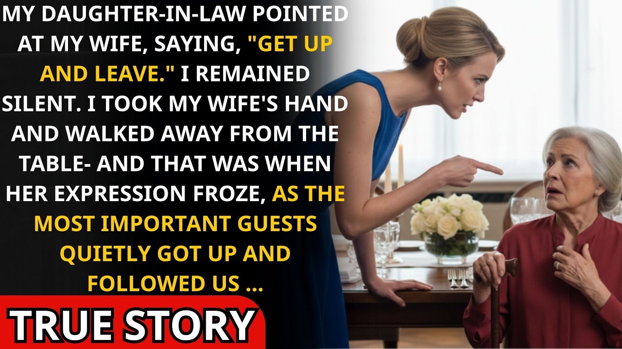 At My DIL’s Birthday Celebration, My Wife Came Late, Was Ordered To “Get Out”—Then The Party Emptied